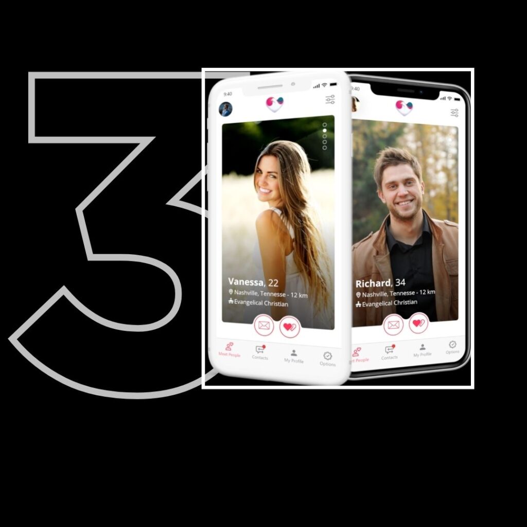 Aplicativo Namoro Cristão